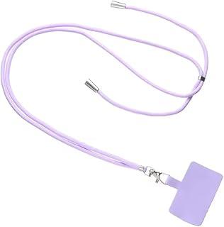 Cordão de Pescoço Phone Strap Flex Universal para Capa de Celular com Alça Ajustável até 1,5 Metros, Poliéster Lavável