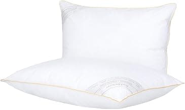 Buddemeyer Kit Travesseiro 50x70cm Toque de Pluma Algodão Branco 2 peças