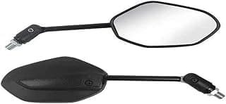 Espelho Retrovisor Mini (Articulado) Modelo Original Titan 150 09 A 15 (Par) Honda Preto