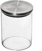 LYOR - Porta Mantimento Hermético de Vidro Borossilicato com Tampa em Metal 350ml - Organização de Alimentos