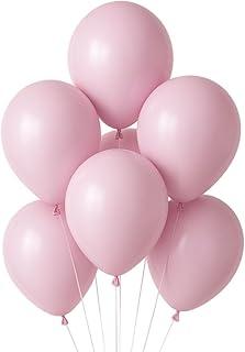 Balão Bexiga Liso 7" Redondo Látex Bello Festas c/ 50 und (Rosa Claro)
