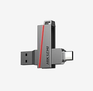 Pendrive Hiksemi Dual Slim 32GB com conexão USB C e USB A