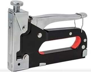 Grampeador Tapeceiro Em Aço P/Madeira Estofado Alta Pressão