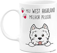 Caneca Dog - Meu West highland, melhor pessoa!