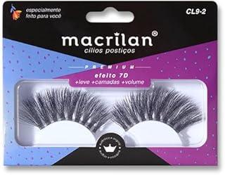 Macrilan Cílios Postiços - Efeito 7D - Super Volume - Cl9-2