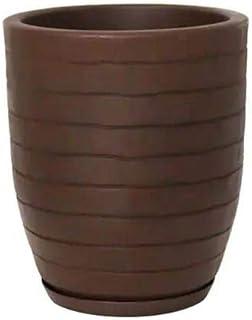 Vasart Relevo Vaso de Flores, Rusty, 24x28cm, 1 Unidad