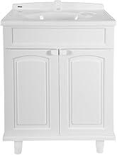 Gabinete Plástico com Lavatório para Banheiro Gab Max Branco Astra