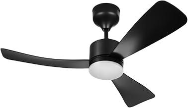 Ventilador de Teto Silence Air Pro Elgin – Motor 30W 3 Pás 6 Velocidades Led 18W Bivolt Preto