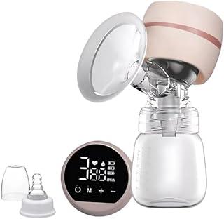 Bomba de Tirar Leite Elétrica, Portátil Integrada com Tela de LED 2 modos 9 nível de sucção baixo ruído + Protetor de Mama de Silicone de 22 mm 180 ml/Bomba de Amamentação - Premium.