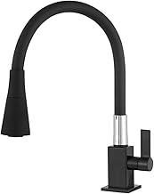 Torneira Gourmet Cozinha Preta Bancada Mesa Pia Cano Flexível 1/4 de volta Black Torneira