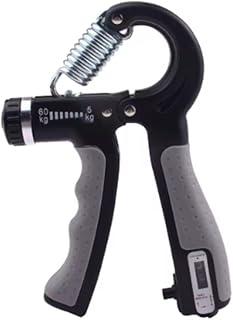 Hand Grip Ajustável 5kg a 60kg com Contador de Repetições Mola Regulável, Formato Anatômico, Fortalecimento de Mãos, Punhos e Antebraços