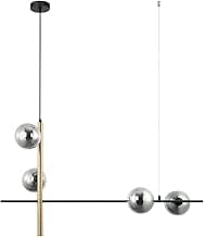 PENDENTE BAMBU PRETO (C)92CM (L)29CM (A)53CM 4XG9 100W