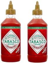 Kit 2 Unidades Molho De Pimenta Tabasco Sriracha 256 ml