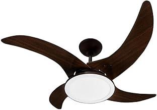 Ventilador de teto Tron Mareiro Led 220V 4P Ctm At Marrom Cafe 130 W