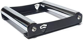 Cavalete de Lubrificação para Moto Shield Motors - Aço Carbono, Roletes em Aço Inoxidável, Rolamentos Blindados, Pintura Epóxi, Eixo em Aço SAE1045 - Manutenção Fácil e Segura