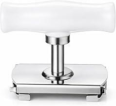 Abridor de Potes Ajustável em Aço Inox Cabo Ergonômico Abre Tampas Dificieis de Frascos, Garrafas, Compotas Com Facilidade