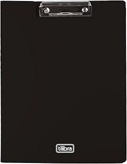 Tilibra - Prancheta Com Capa - Preta