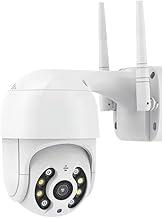 Câmera De Segurança Branca Para Parte Externa Da Casa Com Wi-Fi E Rotação De 320º Horizontal e 110° Vertical Visão Noturna E Sensor De Movimento