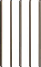 5 X Puxador De Guarda Roupa Porta De Armario Slim Asa 448mm (Bronze Fosco)