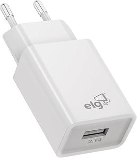 Carregador USB de Parede Bivolt e Universal Branco - WC1AE ELG