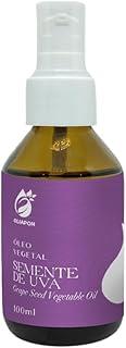 Óleo Vegetal de Semente de Uva 100ml Oliapon - Hidratação, Antioxidante, Cuidados com a Pele e Cabelo, Prensado a Frio, Beleza Natural
