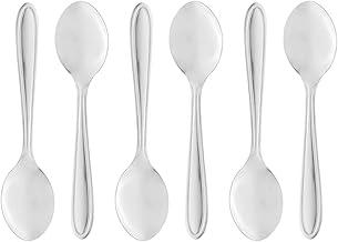 LYOR - Conjunto 6 Colheres para Sobremesa de Aço Inox Gastro 13cm