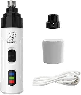 Aparador elétrico de unhas para animais de estimação, lixadeira de unhas para cães, lixadeira elétrica de unhas para cães, lixadeira de unhas para gatinhos, modelo recarregável