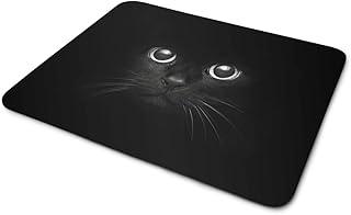 JPS INFO, Mouse Pad de borracha - Cat Cute - Gato preto face