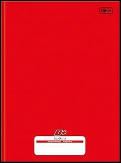 Caderno Caligrafia Capa Dura D+ 96F Univ Broch Vermelho Pct Com 05 110116