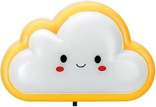 Mini Abajur de Tomada Luminária Infantil Formato de Nuvem
