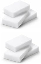 Kit Esponjas Mágicas de Melamina Multiuso 10x7x3cm – Remove Manchas, Gordura e Riscos sem Produtos Químicos – Limpeza para Parede, Tênis, Cozinha e Mais