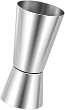 Dosador Duplo Profissional em Aço Inox Ideal para Drinks Coquetéis e Bebidas em Casa ou Bar (30/60)