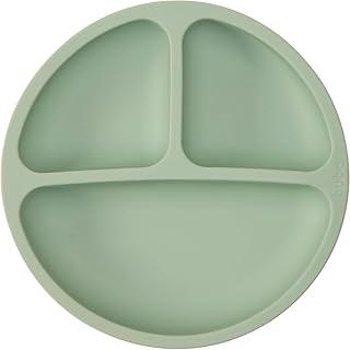 Buba Pratinho Em Silicone Com Ventosa Verde