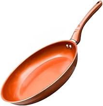 Kit Frigideira Ceramica Antiaderente Fogão Gás Elétrico Premium Profissional Grande Cabo Antitérmico(1 Frigideira 25cm)