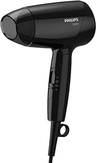 Secador de Cabelo Compacto Essential Travel Philips BHC010/81 Tecnologia ThermoProtect 110V com 10.01% de desconto por R$ 107,90 na amazon