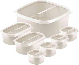 Jogo De Potes Tramontina Mixcolor Em Polipropileno Algodão Com Tampa Transparente 7 Peças