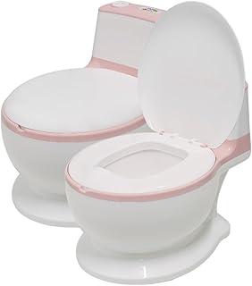 Penico Privadinha Troninho Redutor Musical Flush - Baby Style (Rosa)
