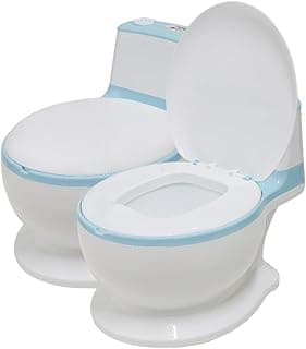 Penico Privadinha Troninho Redutor Musical Flush - Baby Style (Azul)