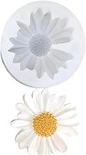 Molde Silicone Flor Margarida Sabonete Resina Biscuit Vela