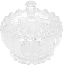 WOLFF - Potiche Decorativo de Cristal com Tampa Geneva 11cm x 11cm
