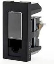 TOMADA DADOS LCS2 RJ45 CAT6 1M PRETA - PIAL PLUS+ - PN 615047PT