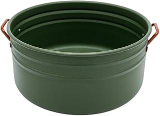 Bacia de Escalda de Pés Alumínio 9L – Verde Garden, para Relaxamento