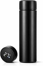 Garrafa Térmica Inox 500ml com Visor Digital de Temperatura, Garrafa para Café, Chá e Água, Mantém Quente e Frio por Horas, Anti Vazamento com 27.36% de desconto por R$ 21,72 na amazon