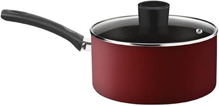 Panela Rochedo Facilita Vermelho 16cm com Antiaderente Resist - Limpa Fácil e Dura Mais, reforçado com Partículas Minerais e Cabos Reforçados