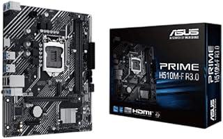 Placa-mãe ASUS Prime H510M-F, 64 GB, Soquete LGA 1200, mATX, DDR4