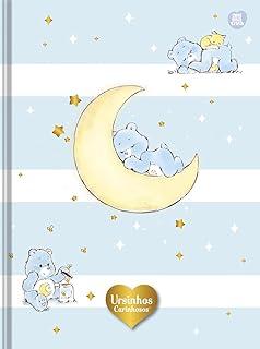 Caderno Colegial Ursinhos Carinhosos Animativa - Costurado, Capa Dura, 160 folhas, 90182