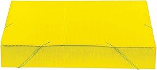 Polibras Novaonda Pasta com Elástico, Amarelo, 245 x 55 x 335 mm, 10 Unidades