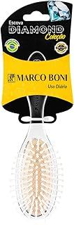 Marco Boni, Escova Uso Diario Oval Pequena Diamond, 7469, Transparente, 1 Unidade.