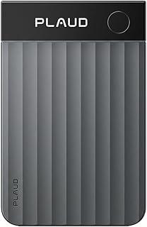 Plaud Note Pro – Gravador de Voz Inteligente com IA, Transcrição Automática, Redução de Ruído, 64 GB, Portátil para Reuniões, Aulas e Entrevistas - Cor Black (Preto)