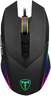 Mouse Gamer T-Dagger Lieutenant Preto RGB T-TGM301